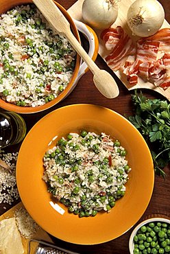 Rice with peas, Veneto, Italy