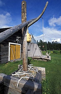 Sammuntupa (ancient farm), Levi, Lappland, Finland, Europe