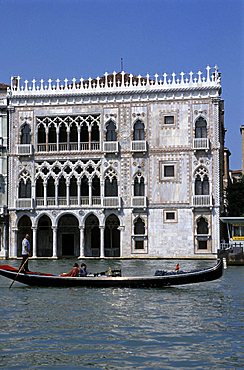 Ca' d'Oro palace, Venice, Veneto, Italy