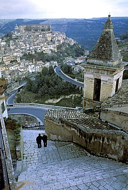 Cityscape, Ragusa Ibla, Sicily, Italy