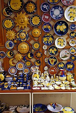 Pottery, Capri island, Campania, Italy