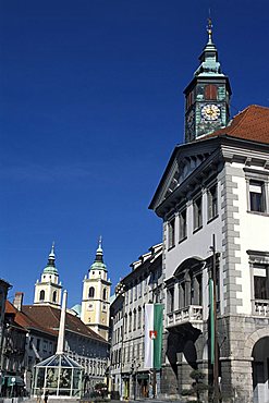 Town hall, Ljubljana, Slovenia, Europe