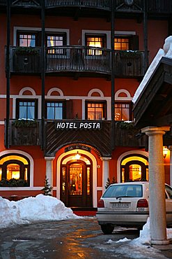 Posta hotel, Madonna di Campiglio, Trentino Alto Adige, Italy