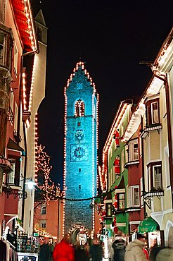 Main street, Vipiteno, Trentino Alto Adige, Italy