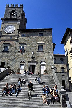 Town hall, Cortona, Tuscany, Italy