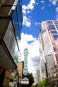 Downtown, Portland, Oregon, United States of America (U.S.A.), North America