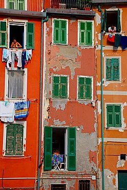 House, Riomaggiore, Liguria, Italy, Europe