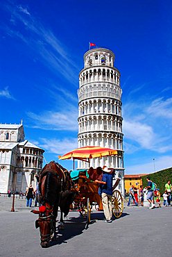 Torre Pendente, UNESCO World Heritage Site, Pisa, Tuscany, Italy, Europe