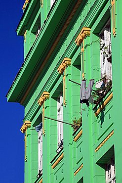 Houses, La Habana Vieja, Havana, Cuba, West Indies, Central America
