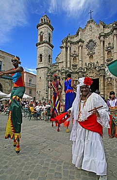 Tumblers, Havana, Cuba, West Indies, Central America