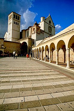 Basilica di San Francesco, UNESCO World Heritage Site, Assisi, Umbria, Italy, Europe