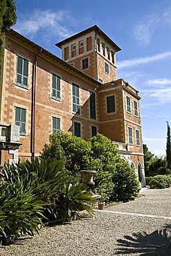 Palace, Villa Hanbury, La Mortola, Ventimiglia, Liguria, Italy