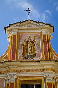 San Martino church, Seborga, Ligury, Italy