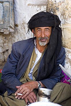 Yemenite man, Al Tawila, Yemen, Middle East  