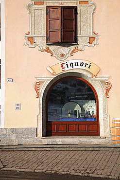 Liquor shop, Livigno, Lombardy, Italy