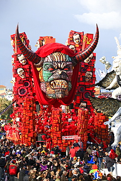 Viareggio Carnival, Viareggio, Lucca, Tuscany, Italy