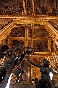 Interior of Palazzo Reale, Naples, Campania, Italy