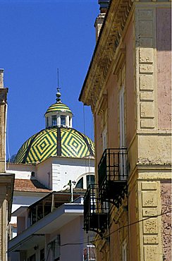 Santa Maria a mare church, Maiori, Campania, Italy. 