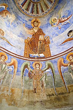 Basilica of Sant Angelo in Formis, Capua, Campania, Italy, Europe