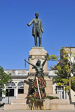 Josè Martì statue, Matanzas, Cuba, West Indies, Central America