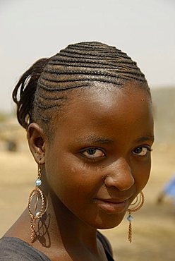 Peul young woman, Republic of Senegal, Africa