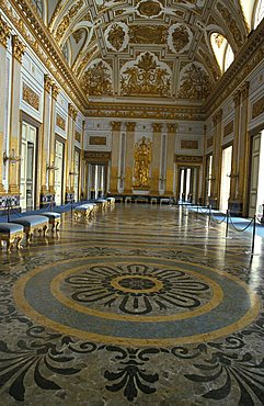 Throne hall, Reggia di Caserta, Caserta, Campania, Italy