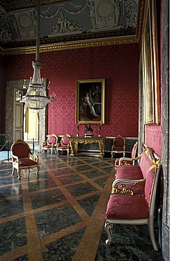 Murat hall, Reggia di Caserta, Caserta, Campania, Italy