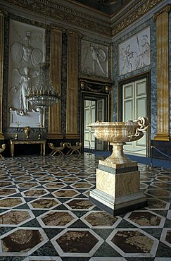 Marte hall, Reggia di Caserta, Caserta, Campania, Italy