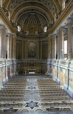 Palatine chapel, Reggia di Caserta, Caserta, Campania, Italy