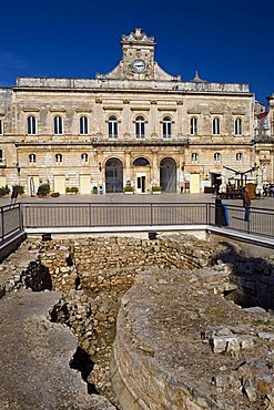 Town hall, Ostuni, Puglia, Italy