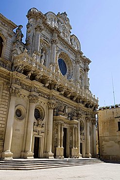 Santa Croce church, Lecce, Puglia, Italy