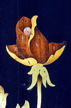 Inlay wood work from Sorrento, Campania, Italy