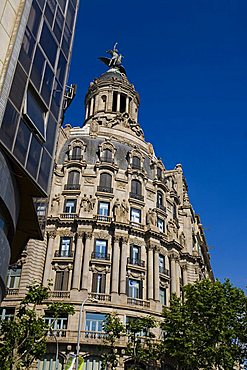 Architecture, Passeig de Garcia, Barcelona, Spain, Europe