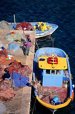 Fihermen, Gallipoli, Apulia, Italy