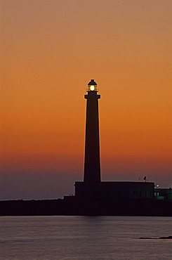 Lighthouse, Favignana island, Aegadian Islands, Sicily, Italy