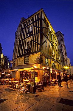 Foreshortening, La Rochelle, France, Europe 