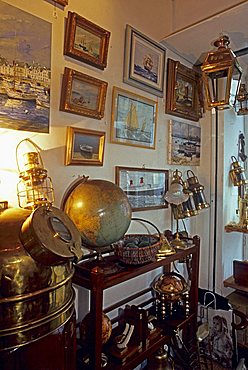 Nautical antique trade, Ars en Rè, Isle of Rhé, France, Europe