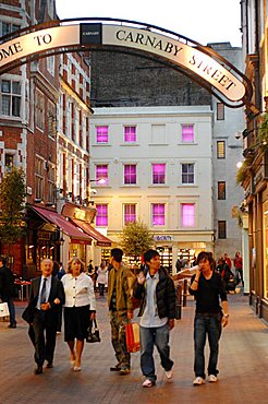 Carnaby street, London, England, United Kingdom,