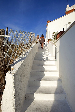 Typical architecture, Ponza Island, Pontine Islands, Lazio, Italy