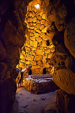 Su Nuraxi, nuraghic archaeological site, Barumini, Sardinia, Italy, Europe