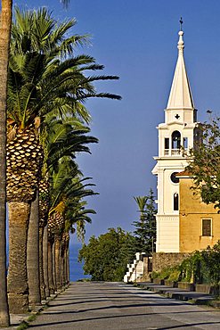 Malfa village, Salina Island, Messina, Italy, Europe