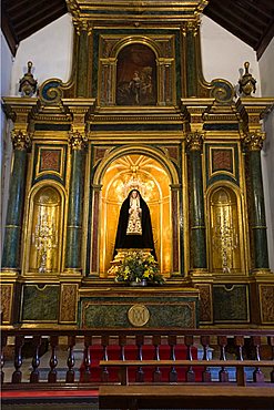 Interior of San Francisco church, side chapel, Las Palmas, Gran Canaria, Canary Islands, Spain, Europe