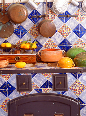 Kitchen, Ribera, Sicily, Italy