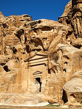 Middle East, Jordan, Little Petra, Beida, Al Beidha is a very important site for visitors in Wadi Musa