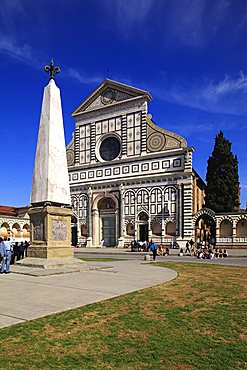 Santa Maria Novella church, Florence, Tuscany, Italy, Europe, UNESCO World Heritage Site