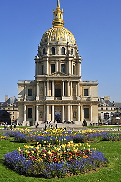 Dome des Invalides, Rive Gauche, Paris, Ile-de-France, France, Europe