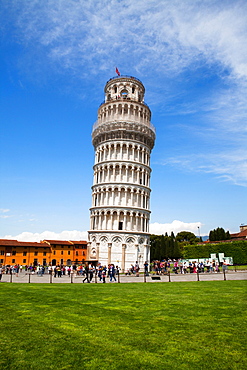 Piazza dei Miracoli square, The leaning Tower, Pisa, Tuscany, Italy, Europe