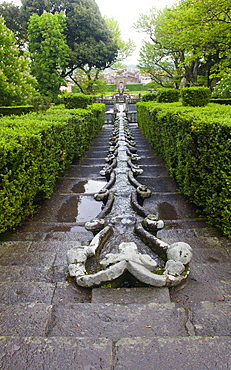 Catena fountain, Villa Lante, Bagnaia, Lazio, Italy