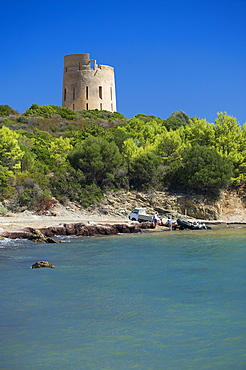 San Giovanni Tower, Sarrala, Tertenia, Provincia Ogliastra, Sardinia, Italy