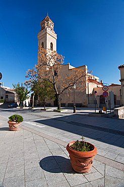 Santa Barbara Church, Villacidro, Medio Campidano Province, Sardinia, Italy, Europe